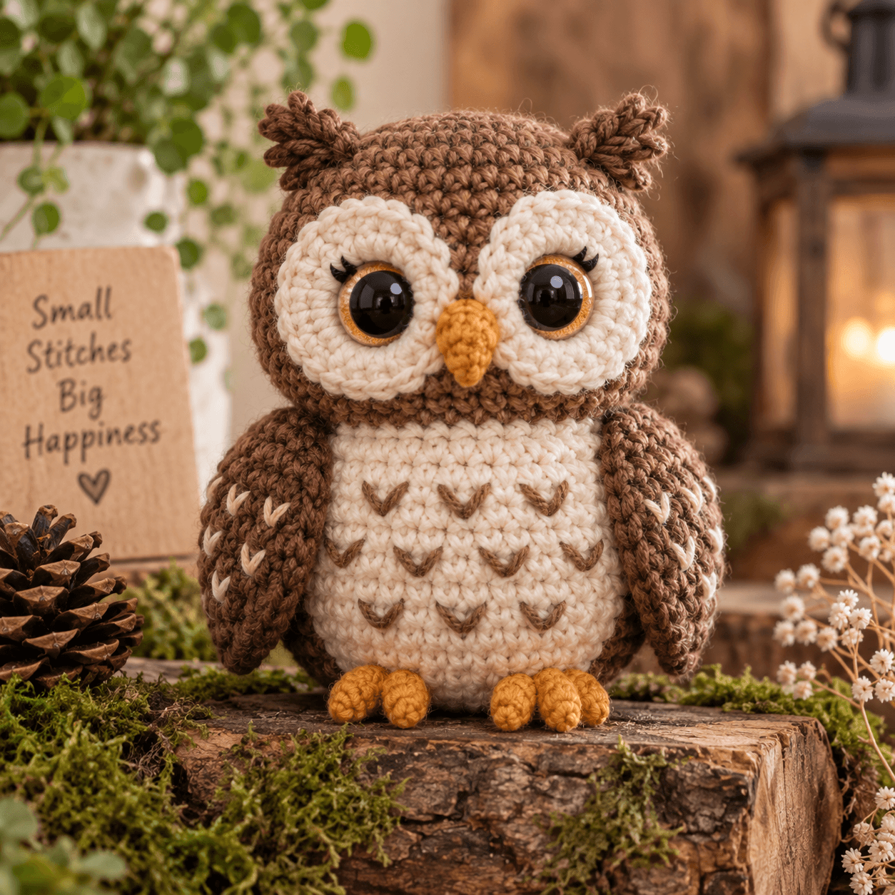 Crochet Owl Pattern (Easy Amigurumi Owl for Beginners)